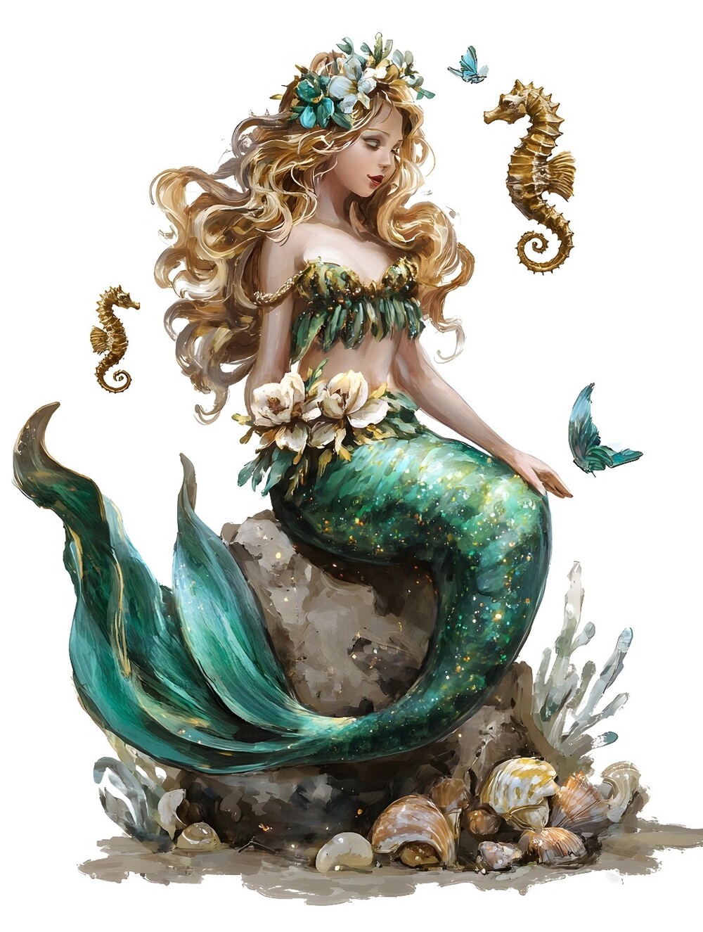 10pc=beautiful Mermaide Prints Special - Picture 10 of 10